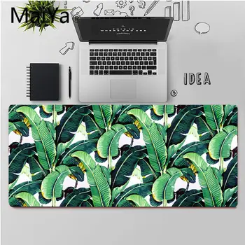 Maiya Vrh Kakovosti Banan Drevo Zeleno Listje, Palm Lep Anime Miško Mat Brezplačna Dostava Velik Miško, Tipke Tipkovnice Mat