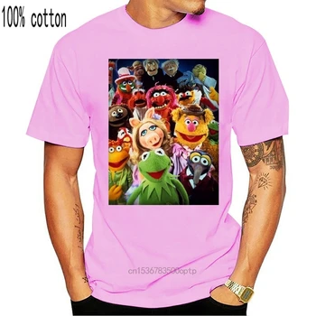 Majica Homme The Muppet Show Kermit Presence Gonzo Serie Tv Vintage Priložnostne Plus Velikost Majice Hip Hop Stilu Vrhovi Tee S 2Xl 031215