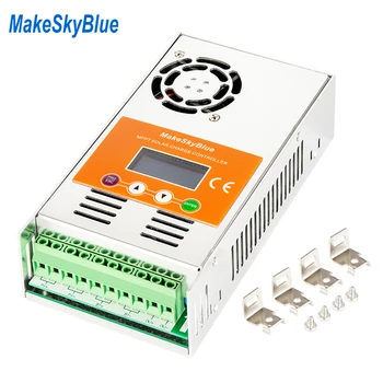 MakeSkyBlue MPPT Solarni Krmilnik za Polnjenje 30A 40A 50A 60A Izven Mreže LCD Zaslon Verison V118