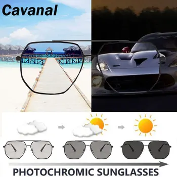 Mens odtenki 2020 vintage sončna očala moških polarizirana photochromic sončna očala kvadratnih retro uv400 visoke kakovosti ogledalo za vožnjo