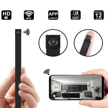 Mini Kamera, Wifi Full HD 1080P Brezžični DIY Prenosni WiFi IP kamera Kamera Nočno opazovanje Mikro Kamera Majhna Mini Webcam