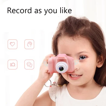 Mini otroški Digitalni Camera13 Milijonov High-definition Otroci Kamera Igrača Pošlji Baby Boy Girl Darilo za Rojstni dan Izobraževalne Igrače