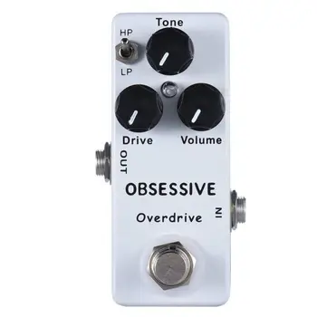Mosky Obsesivno-Kompulzivna Pogon OCD Overdrive Kitara Učinek Pedal &True Bypass