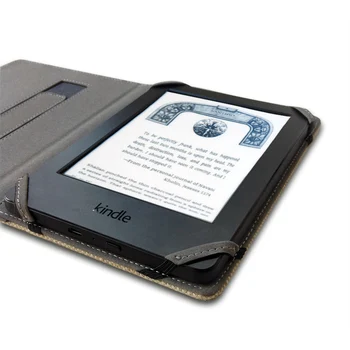 Naravne Konoplje Perilo Primeru Kritje Za Kindle Paperwhite 6 Generacije odslej Pokrov Zaščitni Tulec, torbica Primeru s strani imetnika