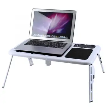 Nastavljiv Laptop Desk Zložljiva Laptop Stand PC Namizni Stojala za Prenosni TV Posteljo Lapdesk Pladenj Zvezek Tabela Namizno Stojalo Z Miško Pad