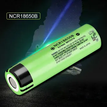 NCR18650B Akumulatorsko baterijo 3,7 V 3400mAh Li-ionska 18650 Baterijo za Svetilko Smerniki Powerbank ročna Orodja Baterije
