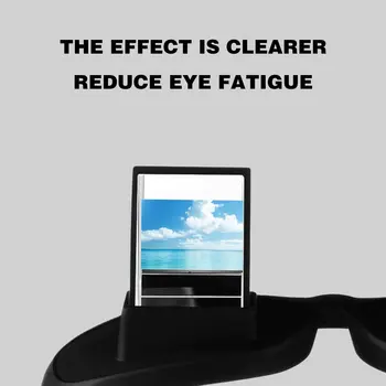 Neverjetno Leni Periscope Horizontalno Branje TV Sit Pogled Očala Na Posteljo lezi Posteljo Prizmo Očala Leni Očal Smart Glasses