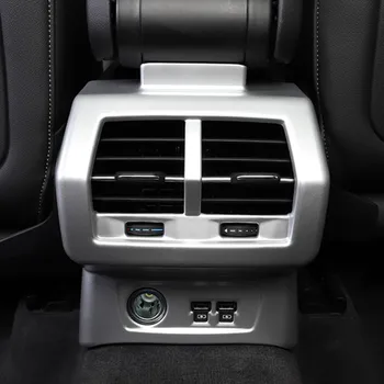 Notranje Vzvratno klimatska Naprava Vtičnico Okvir Okrasni Pokrov Trim Za Audi Q3 2019 LHD Avto Styling Ogljikovih Vlaken Barvo Nalepke