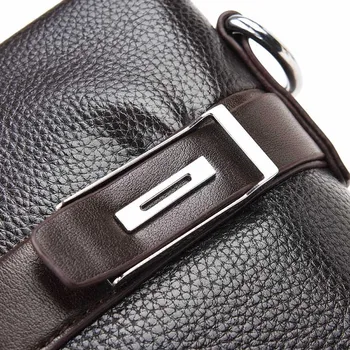 Nov Cross body Moški Rami Messenger vrečke horizontalno slog Poslovni prenosni Aktovko Mehko pu usnje vreča Modna Športna vreča