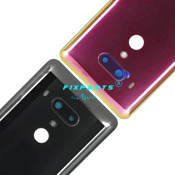 Nov Stanovanjski U12 Plus Baterija Hrbtni Pokrovček Za HTC U12 Plus Baterija Vrata Nazaj Primeru Objektiv Kamere Za HTC U12+ Pokrov Baterije