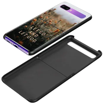 Nover odreči Ohišje Za Samsung Galaxy Ž Flip 5G Black Trde Plastike Telefon Coque Zložljivi In Delitev Lupini za Galaxy ZFlip 6.7