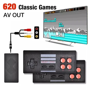 Novi Mini 4K Video Igra Konzola Dvojno Igralci in Retro 8-Bitni Graditi v 620/818 NES Igre Brezžični Krmilnik HDMI/Izhod AV Predpono