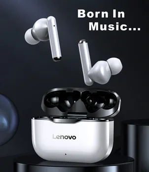 NOVI Originalni Lenovo LP1 TWS Brezžične Slušalke Bluetooth 5.0 Dual Stereo Zmanjšanje Hrupa Bas Touch Kontrole Dolgo Standby300mA i9s