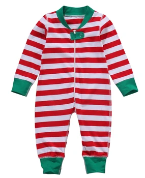 Novo rojen otroška oblačila Božič Trak Baby Fantje Dekleta Božič Dolg Rokav Romper Božič Sleepsuit Sleepwear malčka kostum