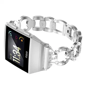 Novo Za Fitbit Ionske watchBand iz Nerjavečega Jekla, Trak Smartwatch Kovinski Zamenjava Zapestje Traku za Fitbit Ionske moda WatchBand