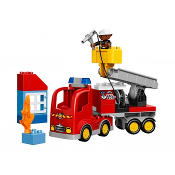 Oblikovalec Lego Duplo požar tovornjak