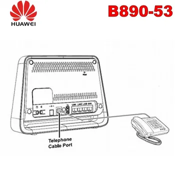 Odklepanje 100mbps Huawei B890-53 reže za kartico sim 4g Lte Usmerjevalnik Wireless