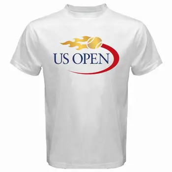 Odprto Teniško Prvenstvo Grand Slam moška Bela Majica s kratkimi rokavi Velikosti Risanka majica s kratkimi rokavi moški Unisex Novo Modno tshirt brezplačna dostava