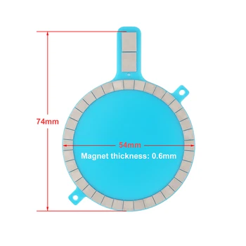 Oppselve Brezžični Adsorpcije Polnjenje Magnet Za iPhone12 Mini 11 Max Pro Xs Močan Magnetni Pokrov Za Magsafe dvostranski lepilni Trak