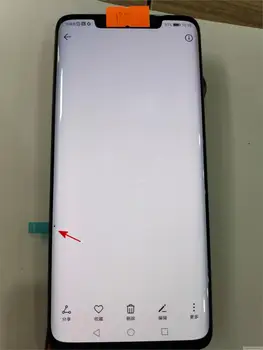 Original Okvare Super AMOLED Za Huawei Mate 20 PRO LCD Mate20 Pro LCD Zaslon na Dotik Računalnike Skupščine Brez Prstnih odtisov