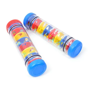 Otrok plastičnih peščena ura za kopel igrače/ Otroci baby dež, zvočni sandglass za malčke zgodnjega učenja glasbe instrument igrače