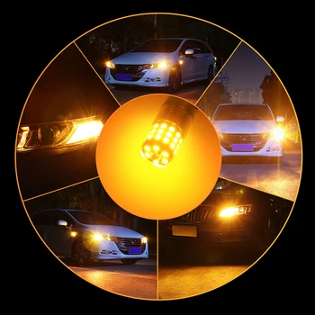 OXILAM 2x 1156 BA15S P21W LED Canbus Brez Hyper Flash Avto, Vključite Opozorilne Luči za Nissan Toyota, Honda, Mazda Lexus Mitsubshi Suzuki
