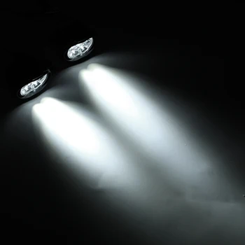 Par 4/6/9 LED 10W Meglo Mesto Vodja Svetlobe Svetilka Reflektorji za motorno kolo Žarometi Motocikel Vožnje Meglo Spot Ligh+ Stikalo