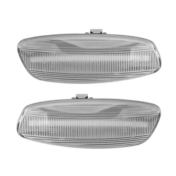 Par LED Avto Dinamične Strani Marker Signal Blinker Vključite Opozorilne Luči Za Peugeot 308 207 3008 5008 Za Citroen C3 C4 C5 DS3 DS4