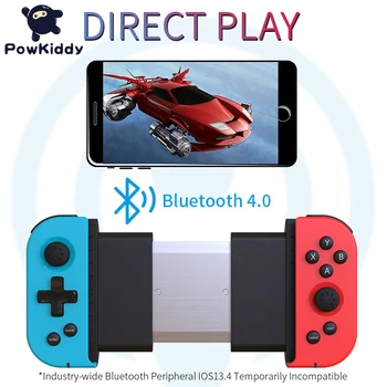 POWKIDDY X6PRO Brezžična tehnologija Bluetooth Krmilnik za Igre Teleskopsko Gamepad Palčko Za Android Mobilni Telefon Igra Ročaj PC 3D Igre