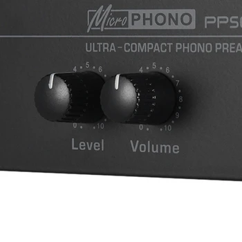 Pp500 Ultra-Kompaktno Phono pre-amp Preamplifier s Stopnjo & Glasnosti Rca Input & Izhod 1/4 Palca Trs Izhodni Vmesniki,Eu
