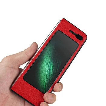 Pravega Usnja Flip Case-Anti-knock Primeru Luksuznih Zaščitni Lupini Za Samsung Galaxy Krat Shockproof Težko Pokrivajo Litchi Zrn