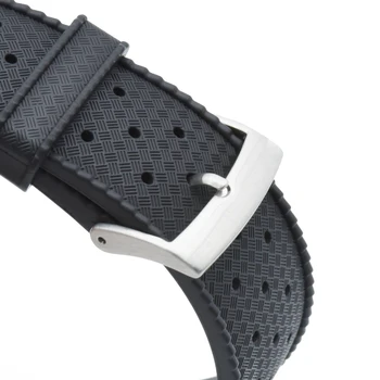 Premium Razreda Tropskih Fluor Kavčuk Watchbands 20 mm 22 mm Hitro Sprostitev Trak Nepremočljiva Dihanje Zapestnica Za Seiko SRP777J