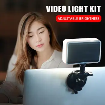 Prinaša dobička Selfie Svetlobe Izpolnite Lučka Za Youtube Live Streaming Video Konference Razsvetljavo 3200K-6500K Zatemniti Fotografija Svetlobe Vroče