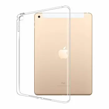 Prozoren Pokrov Primeru Za Apple iPad z 9.7 2017/2018 Slim Silicij Mehko TPU Tablični Računalnik Primeru Absorpcije Za iPad 5 6. zraka 1 2