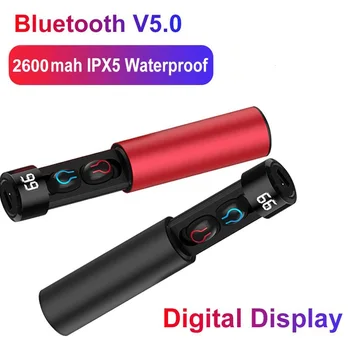 Q67 MINI TWS Brezžični Čepkov 3D Stereo Mini Bluetooth V5.0 Slušalke HBQ-Q67 Z Mic Šport Nepremočljiva Auto Seznanjanje Slušalke