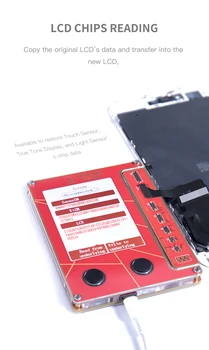 Qianli Mega-ideja LCD Zaslon EEPROM-Fotoobčutljivi Vibracijska Motorna Programer Prenos Tester Za IPhone zaslon LCD na Dotik z vibriranjem