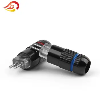 QYFANG 1Pair 0.78 mm Slušalke Pin, 4-plast Rodij Prekrita Plug Za UM3X W4R UE18 JH16 Pregleden Priključek Teksturirane Lupini Adapter
