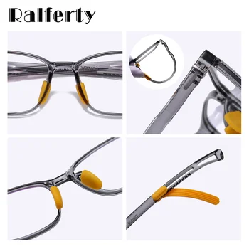 Ralferty Prilagodljiv TR90 Otroci Optični Eyeglass Okvir otroška Očala Očala Bluelight Računalnik Očala za Otroke D5109