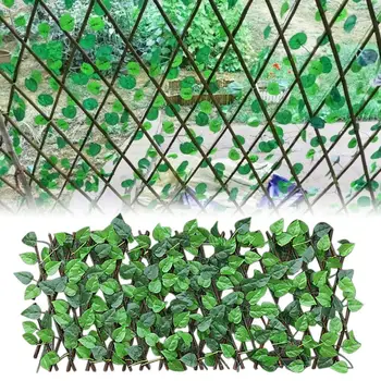 Razširitev Vrt Stavb Ograjo Umetne Zelene Listnate Veje UV, Zaščiteni Zasebnost Zaslon Dvorišču Doma Dekoracijo Zelenja Steno