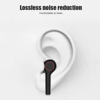 Res Brezžične slušalke TWS Bluetooth Slušalke za prostoročno slušalko šumov Čepkov z mikrofonom za ios android Telefon