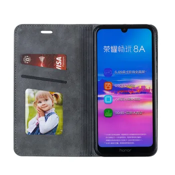 Retro Usnje Magnetni Primeru za Huawei Y6s 2019 Flip Denarnice Pokrov za Huawei Y6s Y6 s Y 6s 2020 Telefon Primeru Y5P Y6P Y7P Fundas