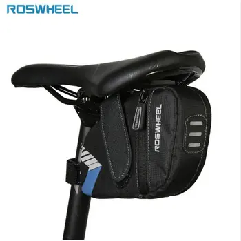 Roswheel 3 Slogi Izposoja Zadnja Sedežna Vreča za Shranjevanje Vrečk Za Kolo Rainproof MTB Cestni Kolo Okvir Rack Sepet Kolesarski Sedež Sedlo Vrečko