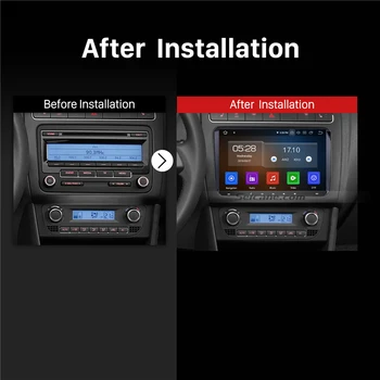 Seicane 2DIN Android 10.0 GPS Multimedia Player avtoradia za VW Golf Polo, Passat Touran T5 Cupra Leon Seat Toledo Skoda Octavia