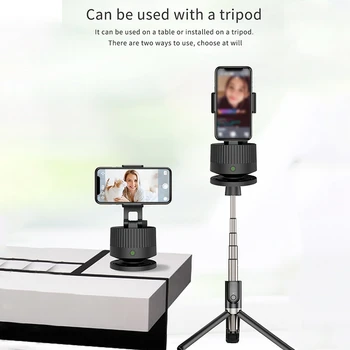 Selfie Palico Gimbal Stabilizator za Pametni telefon 360°Vrtljivost Sledenje Pametno Kamero Telefona Nastavek za Stojalo Selfie Gori