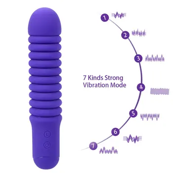 Sex Igrače za Ženske 7 Hitrosti G-spot Massager Ženski Masturbator Klitoris Vagine Stimulator Čarobno Palico, Dildo, Vibrator AV Stick