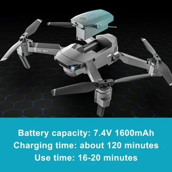 SG907 Baterije 7.4 V 1600mAh 18 Minut Letenja Litijeva Baterija Za SG907 Brnenje RC Quadcopter Rezervno Baterijo