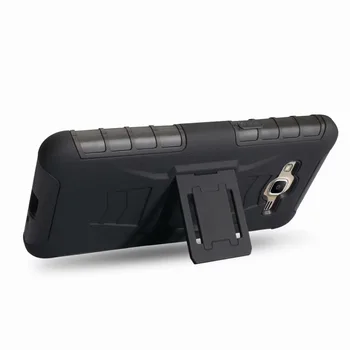 ShockProof Težkih Oklepih Težko Stati torbico S Pasom Za Samsung Galaxy A5 SM-A500 ()
