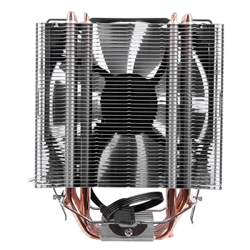 SNEŽAK 4PIN CPU hladilnik 6 heatpipe En ventilator za hlajenje 12cm fan LGA775 1151 115x 1366 podporo Intel AMD