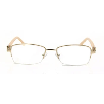 SORBERN Pol Pol Rimless Diamant Steklo Očal Okvir Luksuzni Optični Ženske oculos de grau feminino Žensk Očal Okvir