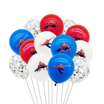 Spiderman Latex balon Fant otroka Super junak Rojstni okraski Spiderman serije Rojstni dan baloni pajek Igrača balon